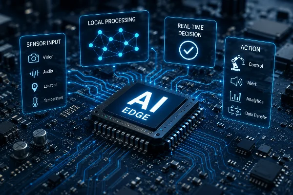 Edge AI einfach erklärt: Intelligenz direkt am Sensor und Gerät