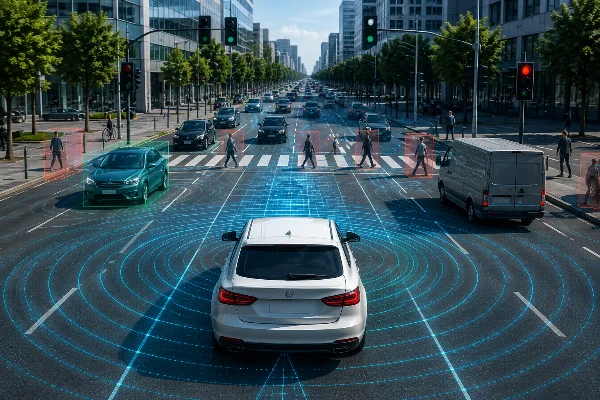 Smart Cities: Wenn Fahrzeuge, Infrastruktur und Sensoren miteinander kommunizieren