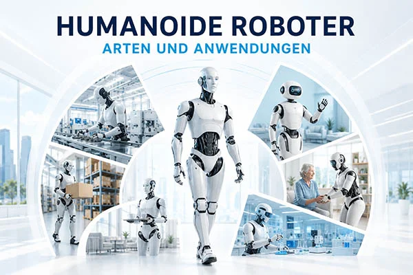 Arten und Anwendungen humanoider Roboter